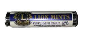 Lion Mint rolls - Peppermint Fruit (Box)